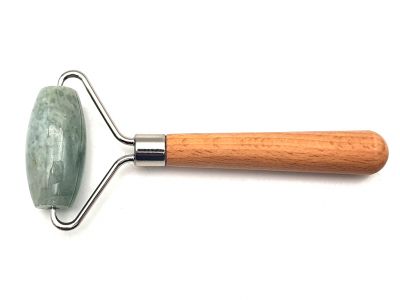 Médecine chinoise - Jade roller simple en véritable Jade - Vert