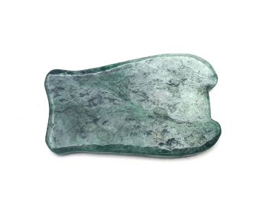 Médecine traditionnelle chinoise - Gua Sha Poisson - Corps et visage - Vert Foncé