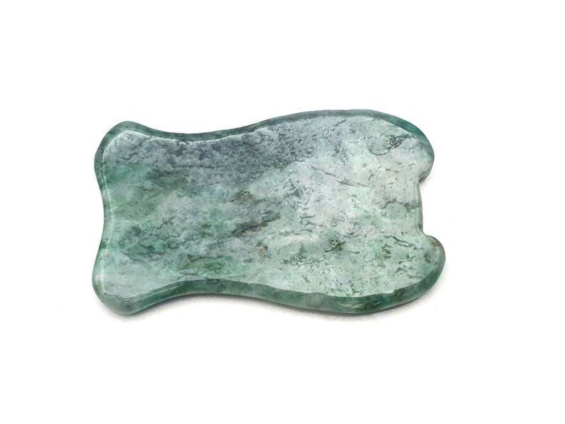 Medicina Tradicional China - Pez Gua Sha - Cuerpo y rostro - Gradient dark green 1