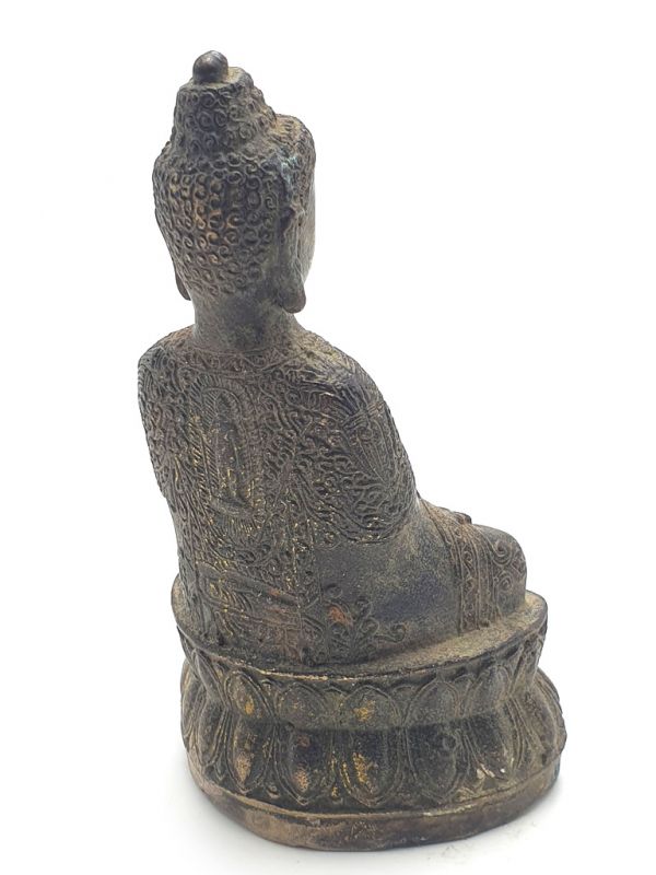 Messing Statue Chinesische Buddha 5