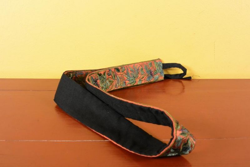 Miao Belts - Embroidery - Dark red 5