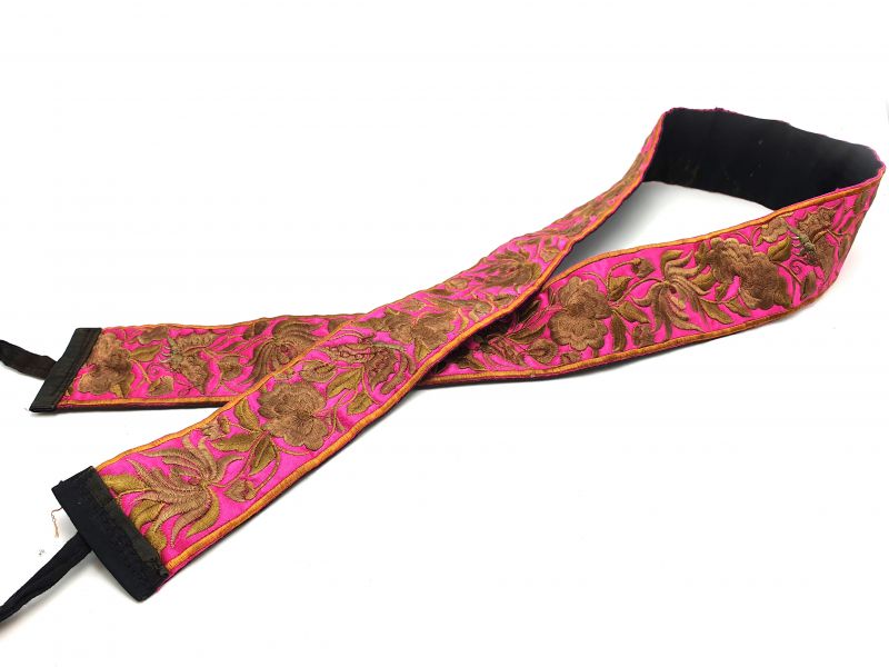 Miao Belts Embroidery Pink 1