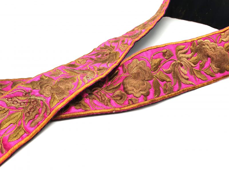 Miao Belts Embroidery Pink 2