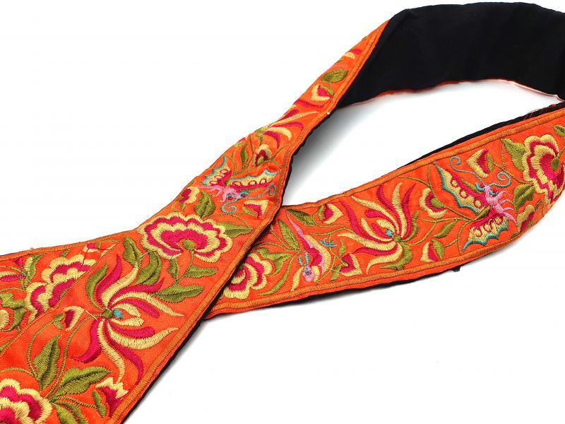 Miao Belts Embroidery Yellow Safran 2