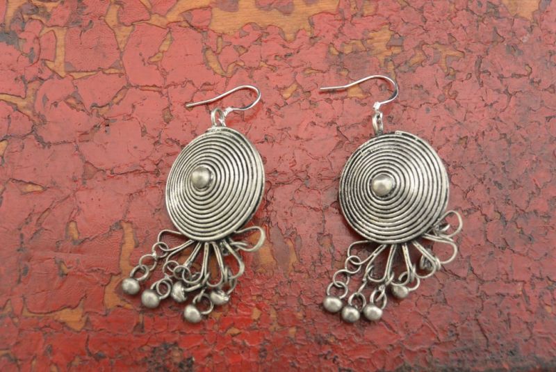 Miao Ethnic Earrings China 1