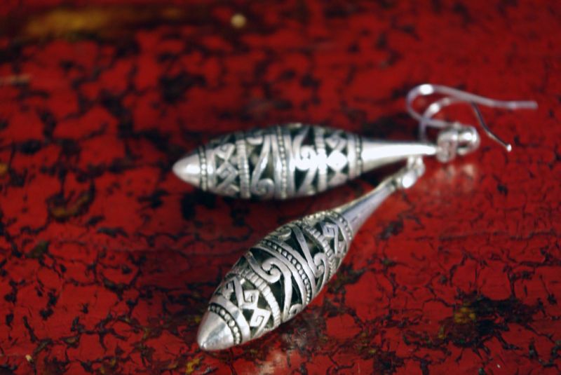 Miao Ethnic Earrings Ovale 4