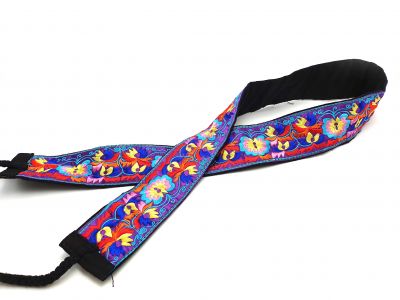 Miao Gürtel Stickerei Fuchsie
