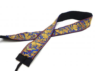 Miao Gürtel Stickerei Marineblau