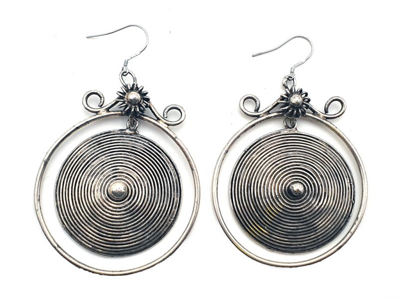 Miao Jewelry Earrings from Chinese Minority 1