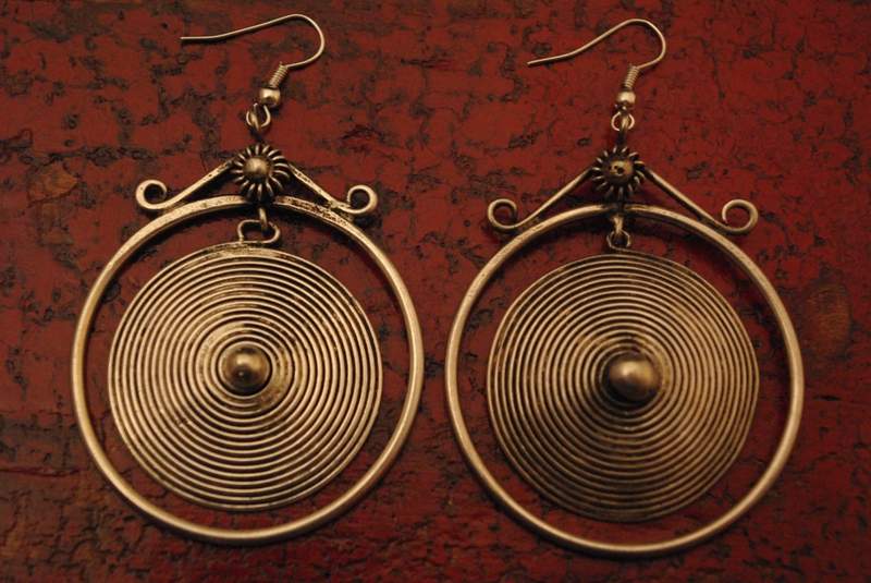 Miao Jewelry Earrings from Chinese Minority 2