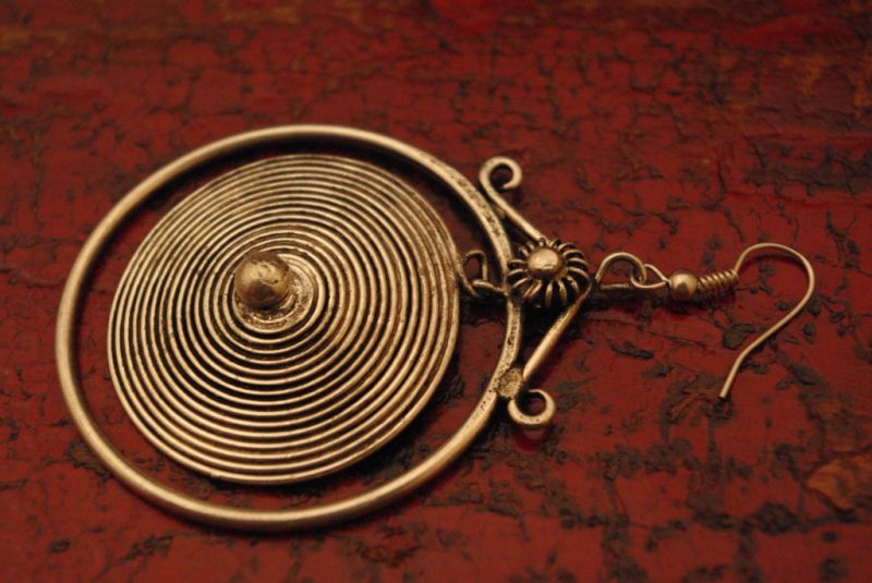 Miao Jewelry Earrings from Chinese Minority 5