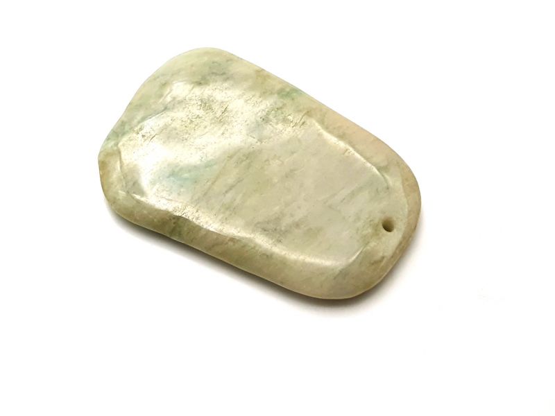 Mini Gua Sha en Jade real 2