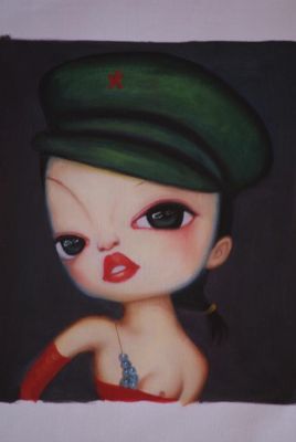 Moderne chinesische Malerei auf Leinwand - Ölgemälde - Das Aussehen 4 Moderne chinesische Malerei auf Leinwand - Ölgemälde - Das Aussehen 4