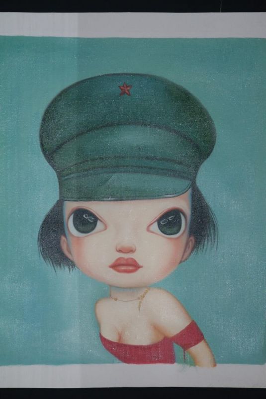 Moderne chinesische Malerei auf Leinwand - Ölgemälde 2