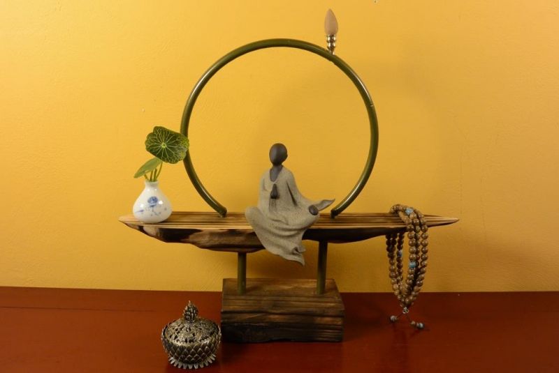 Moderner Räucherstäbchenhalter - Meditation 2