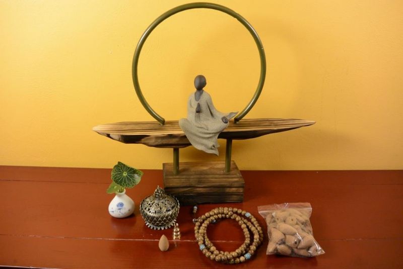 Moderner Räucherstäbchenhalter - Meditation 5