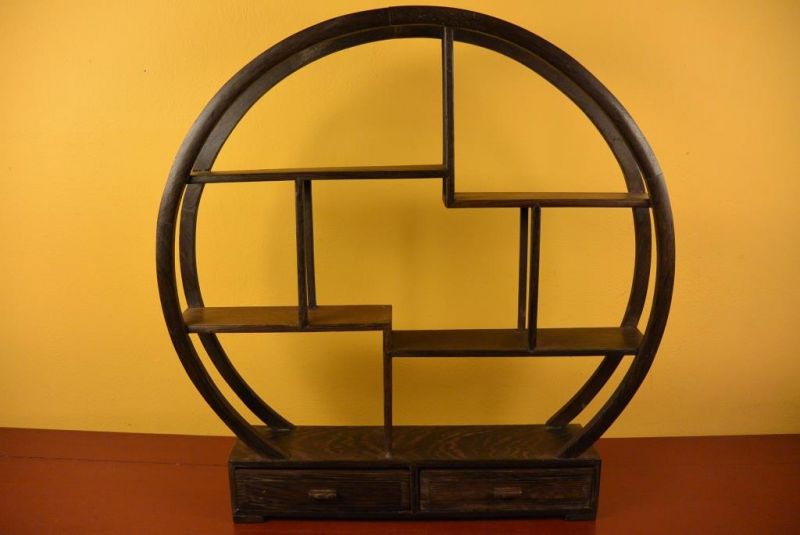 Muebles Chinos pequeña - Estantería redonda - 42cm 1