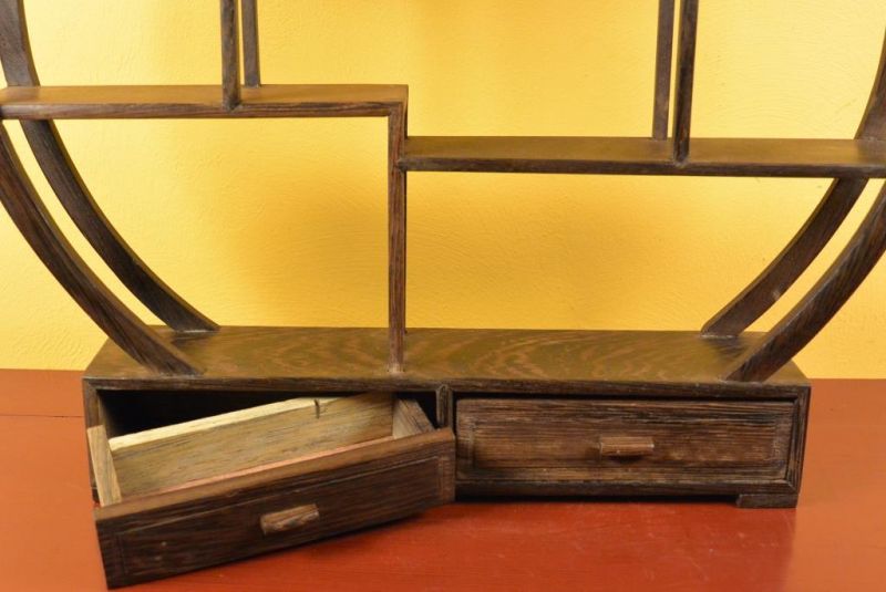 Muebles Chinos pequeña - Estantería redonda - 42cm 2