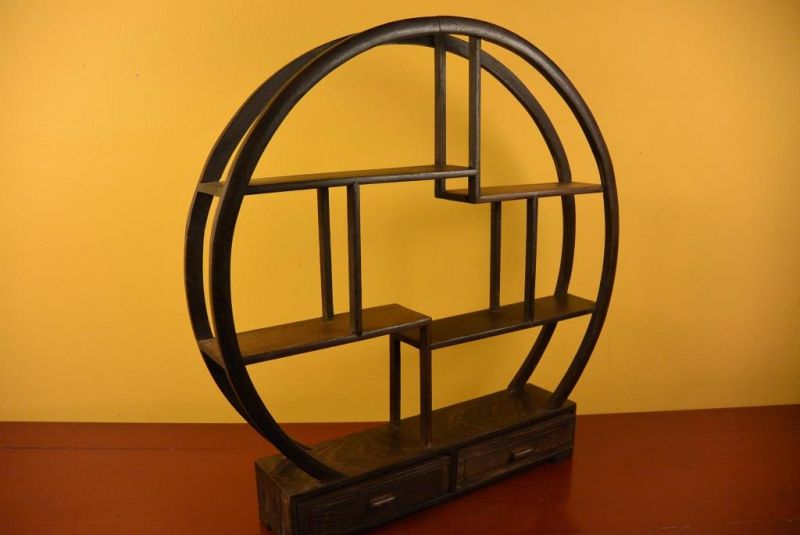 Muebles Chinos pequeña - Estantería redonda - 42cm 5