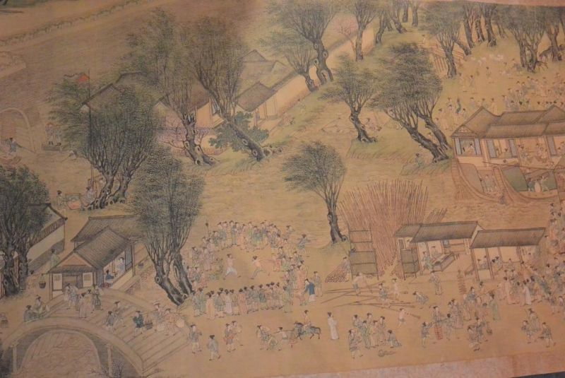 Muy Gran Escena chino - Pintura - Campo chino 3