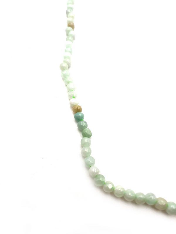 Necklaces with 108 small jade beads 2