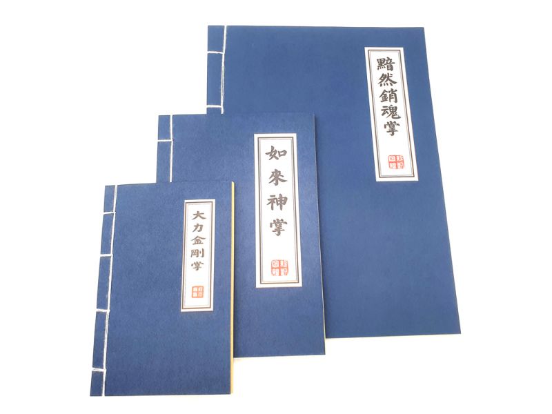 Notebook for calligraphy - Rice leaf and bamboo - A5 sizeice paper -5