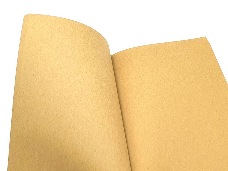 Notizbuch für Kalligraphie - Reispapier - Kraniche - Blau 3