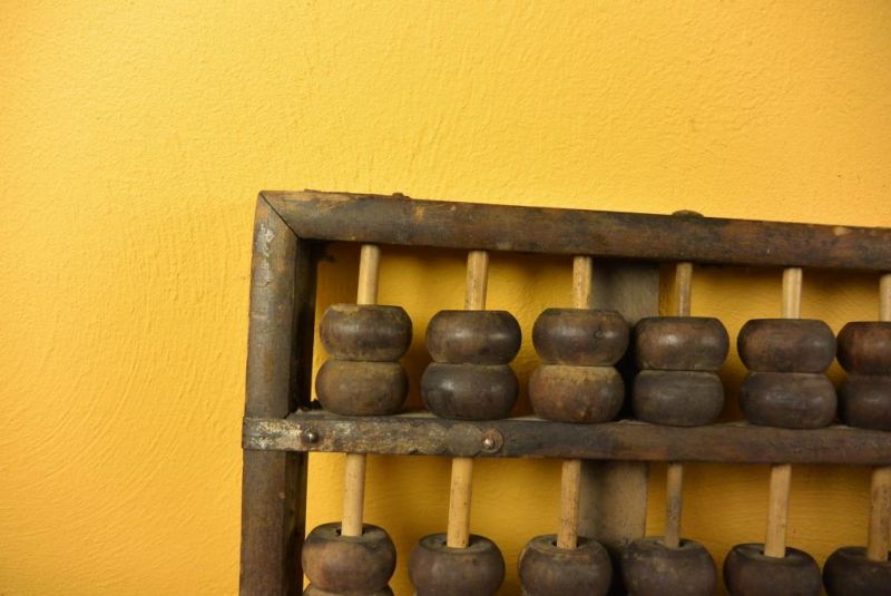 Old Abacus - Abacus in wood from China 2