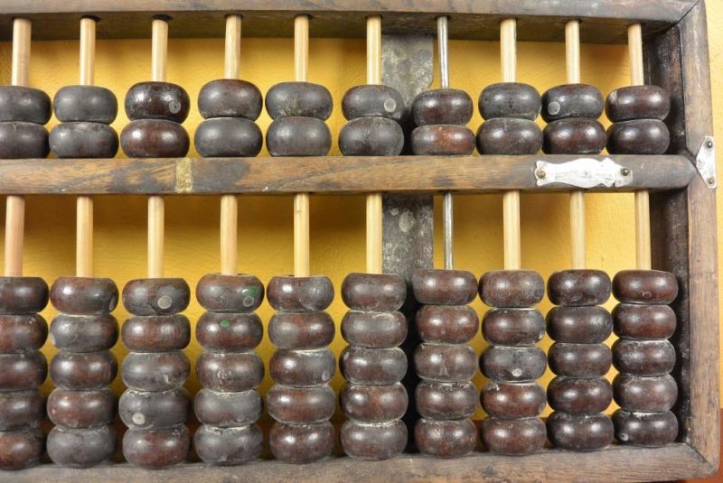 Old Abacus - Chinese school 3