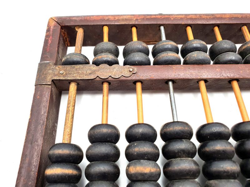 Old Abacus - Japanese school 3