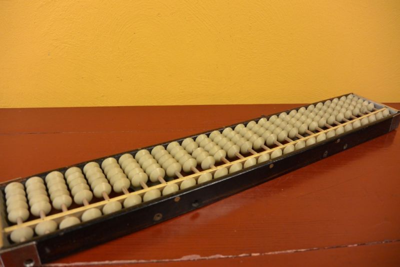Click thumbnail to enlarge and hover over the picture to zoom Old Abacus Red Army 5