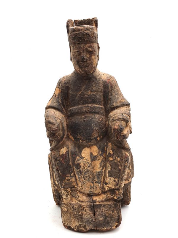 Old Chinese Ancestor Statue 1