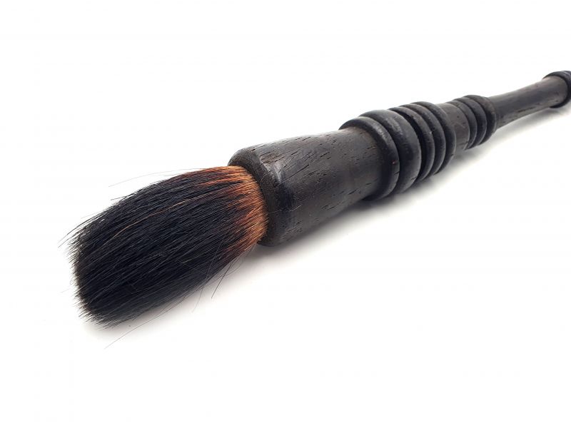 Old Chinese Brush - Wood - Chinese school 2