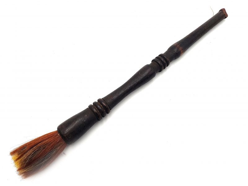 Old Chinese Brush - Wood - Chinese school 1