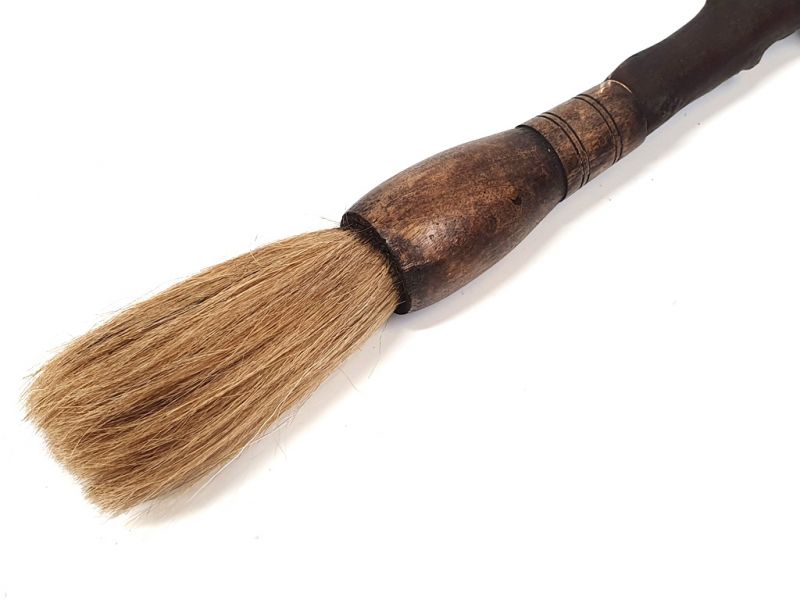 Old Chinese Brush - Wood - Long branch of cherrytree 2