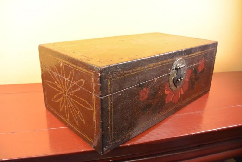 Old Chinese Chest - Flower 5