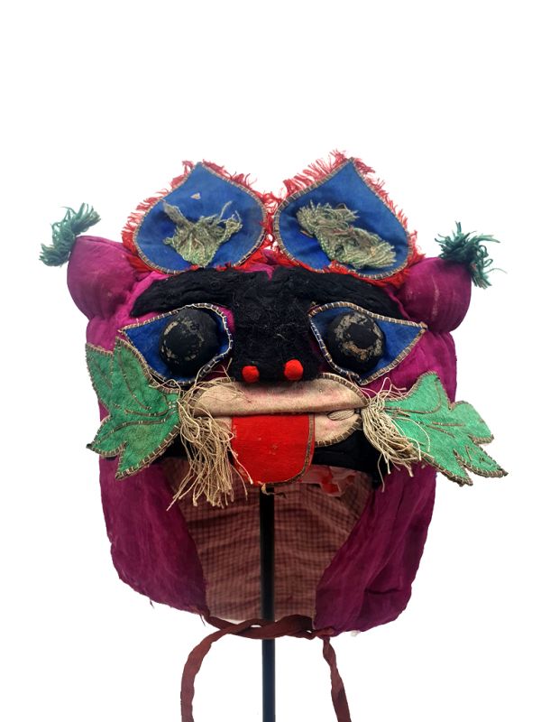 Old Chinese child headdress Baby dragon 1