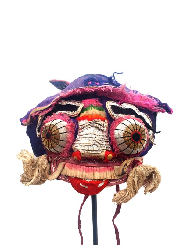 Old Chinese child headdress Little Monster - Purple 2 1