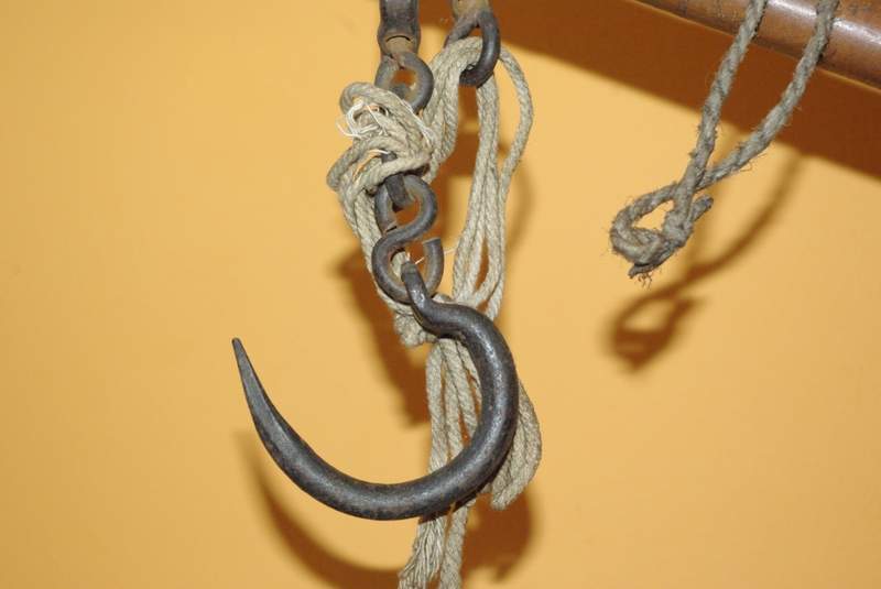 Old Chinese Hook for Steelyard balance 4