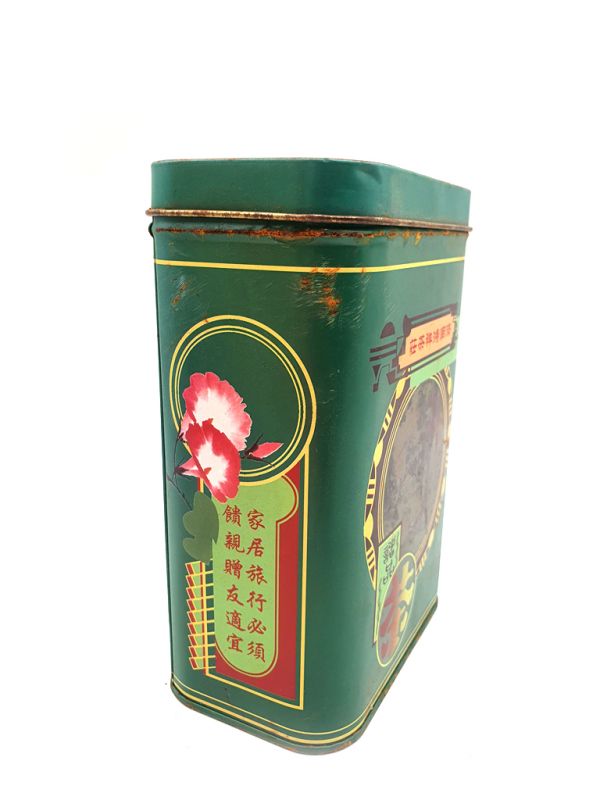 Old Chinese tea box - Green 2