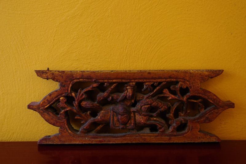 Old chinese wood decoration 2