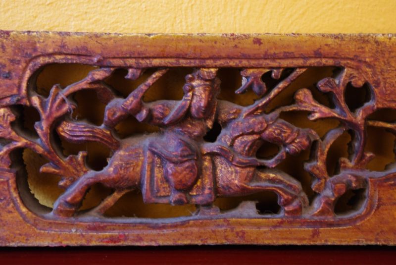 Old chinese wood decoration 3