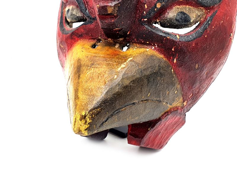 Old Java mask (50 years) - Indonesian Theater - Bird Mask - Garuda 2