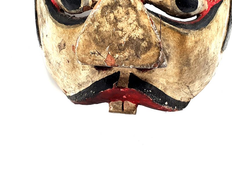 Old Java mask (80 years) - Indonesian Theater - Javanese Topeng Mask - Clown 3