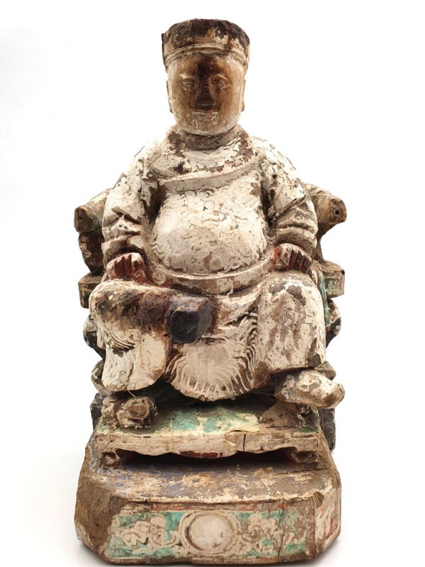 Old Large Chinese Statue Mandarin 1