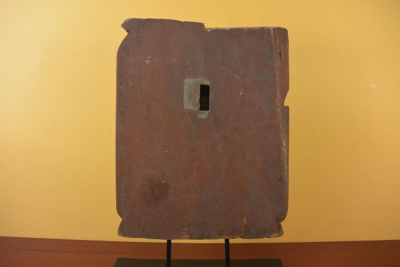 Old Large Wooden Panel from China Mandarin 1 5