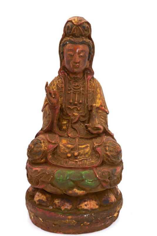 Old reproduction - Chinese votive statue - GuanYin 1