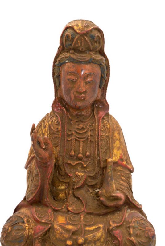 Old reproduction - Chinese votive statue - GuanYin 2