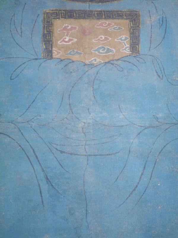 Old reproduction - Portrait of Chinese ancestors - Concubine 3