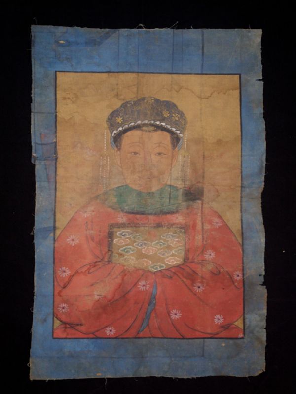 Old reproduction - Portrait of Chinese ancestors - Empress 1